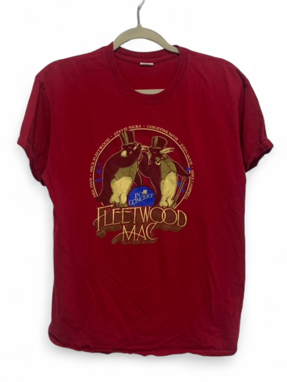 Fleetwood Mac Penguins Graphic Short Sleeve Tour Tee